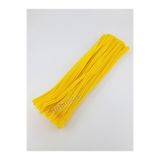 Hobimos 20 Adet Sarı Şönil 30cm, Tüylü Peluş Kadife Tel, Oyuncak, El İşi, Çiçek, Süsleme