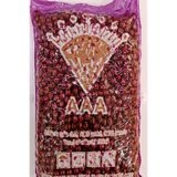 Hobimos 250 Gr 8 mm Renkli Kaplama Plastik İnci - Bordo Kaplama Plastik İnci