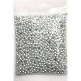 Hobimos 500 Gr 8mm Beyaz Cam İnci Boncuk