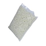 Hobimos Krem Plastik İnci 8 mm 250 Gram Yaklaşık 750-1000 Adet - Plastik İnci Boncuk