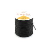 Hobimos Siyah Lastikli 0,8 Mm Silikon Misina- Elişi Takı Aksesuar Esnek Lastik Misine Tesbih Ipi 100 Mt