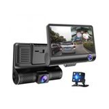 Hobimtek 1080P 3 Kameralı Yol+Araç İçi+Geri Vites Gece Görüşlü Yol Kayıt Cihazı