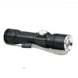 Hobimtek HD-675 Mat Siyah Ultra Parlak Göz Alıcı Şarj Edilebilir LED Metal Kasa Mini El Feneri