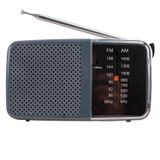 Hobimtek HT-258 Taşınabilir AM/FM Radyo Küçük Boy Cep Radyosu Pilli Radyo K-258 Knstar