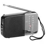 Hobimtek kn-258 Taşınabilir AM/FM Radyo Küçük Boy Cep Radyosu Pilli Radyo knstar K-258
