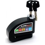 Hobimtek Motosiklet Disk Kilidi Alarmlı Motor Kilidi 110 Db Waterproof Yüksek Kaliteli Siyah