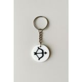 Hobireyon Yay Burcu NFC Anahtarlık – Akıllı Temassız Bağlantı Özellikli Burç Anahtarlığı (3,5 cm)