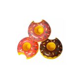 HobiShop Eğlenceyi Sevenlere Donut Şişme Deniz Havuz Bardak Tutucu Float Bar 3 Adet