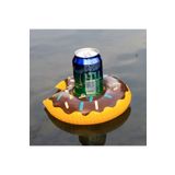 HobiShop Eğlenceyi Sevenlere Donut Şişme Deniz Havuz Bardak Tutucu Float Bar