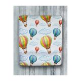 HobiShop(8294) Uçan Balonlar Bilek Destekli Mouse Pad Renkli