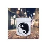 HobiShop(9323) Yin Yang Denge Simgesi Baskılı Küllük Kül Tablası-901478 standart