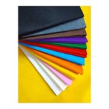 hobistan 50cm X 50cm Renkli Keçe Kumaşlar, 12 adet temel renkler 1,2 mm el işi keçesi