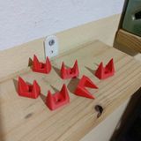 Hobitron 10'lu Mini Boyama Destek Ayağı Paint Pyramid – Sprey Boya Airbrush Maket Model Boyama Standı