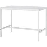 Hobiurun Bar Masası , Beyaz, 4 Kişilik, 125X74X92 cm - Abanoz