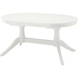 Hobiurun Oval Yemek Masası, Beyaz, 6-8 Kişilik, 160/215X110 cm - 110x65x75 cm