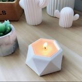 Hobizubi Altıgen Şekilli - Reçine Epoksi ve Mum Kalıbı 6.5 cm -Kod:1015 - Şeffaf