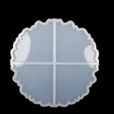 HobiZubi Reçine epoksi Kalıp 10*10 CM 4'lü Bardak Altı - ÇB7 - Şeffaf