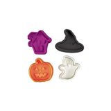 Hobs Cadılar Bayramı Halloween Basmalı Enjektörlü Kurabiye Kalıbı 4 Parça