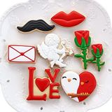 Hobs Sevgi Temalı Kurabiye Kalıbı Yapım Seti 7 Parça