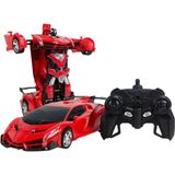 Hobtoys Ht-85 Uzaktan Kumandalı Çılgın Robot Araba F1 - Renkli