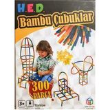 Hoby Eğitim Dünyası Bambu Çubuklar 300 Parça