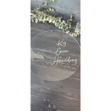 hoby shop Kız Evine Hoşgeldiniz Kapı Süsü 28*28 Cm