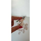 hoby shop TAVŞAN FİGÜR - TAVŞAN MAGNET SÜSLEMEK İÇİN - AHŞAP TAVŞAN 10 ADET)