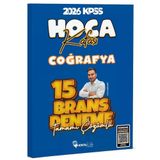 Hoca Kafası 2026 KPSS Coğrafya 15 Deneme Çözümlü - Akın Arslan
