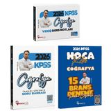 Hoca Kafası 2026 Kpss Coğrafya Video Ders Notları + Soru Bankası + 15 Deneme 3 Lü Set - Akın Arslan Hoca Kafası Yayınları