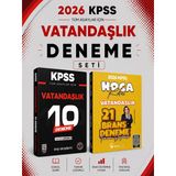 Hoca Kafası 2026 Kpss Vatandaşlık 21 Deneme & Kpss Vatandaşlık 10 Deneme Evp Akademi Seti
