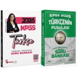 Hoca Kafası + CBA KPSS Türkçe Soru Bankası 2 li Set - Öznur Saat Yıldırım Hoca Kafası + CBA Yayınları