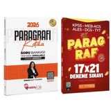 Hoca Kafası + Evp 2026 Kpss Tyt Ales Dgs Paragrafı Kafala Soru Bankası + 21 Rest Deneme 2 Li Set - Öznur Saat Yıldırım Hoca Kafası + Evp Akademi Yayınları