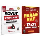 Hoca Kafası + EVP 2026 KPSS TYT ALES DGS Soyut Paragraf Soru Bankası + 21 REST Deneme 2 li Set - Öznur Saat Yıldırım Hoc