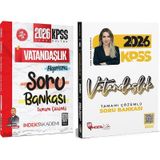 Hoca Kafası + İndeks 2026 Kpss Vatandaşlık Soru Bankası 2 Li Set - Esra Özkan Karaoğlu Hoca Kafası + İndeks Akademi Yayınları