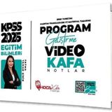 Hoca Kafası Yayınları 2025 Kpss Eğitim Bilimleri Program Geliştirme Video Kafa Notlar