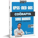 Hoca Kafası Yayınları 2027 Kpss-Meb-Ags Coğrafya Tamamı Çözümlü Soru Bankası