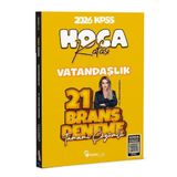 Hoca Kafası Yayınları Hoca Kafası 2026 KPSS Vatandaşlık 21 Deneme Çözümlü - Esra Özkan Karaoğlu