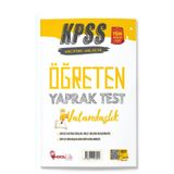 Hoca Kafası Yayınları KPSS Vatandaşlık Öğreten Yaprak Test