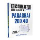 Hocalara Geldik Yayınları TYT Paragraf 20x40 Konsantrasyon Soru Bankası