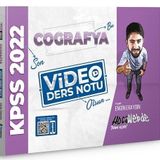 HocaWebde Yayınları 2022 KPSS Coğrafya Video Ders Notu