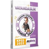Hocawebde Yayınları 2022 KPSS Vatandaşlık Deneme Sınavı 22 Tam Çözümlü Mesleki Hazırlık