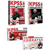 Hocawebde Yayınları 2026 KPSS Genel Kültür Coğrafya Soru Bankası - Deneme - Video Ders - Harita Seti Mesleki Hazırlık