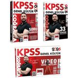 Hocawebde Yayınları 2026 KPSS Kültür Coğrafya Soru Bankası - 33 Deneme - Mesleki Hazırlık Seti Video Ders Notları