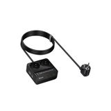 Hoco. AC27 Descanso 5in1 2M 2500W Priz Dönüştürücü - Siyah