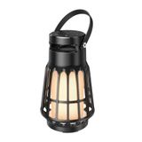Hoco BS61 Wild Fun Bluetooth Kamp Hoparlörü – 10 W Ses, 3600 mAh Batarya (8 Saat), LED Kamp Feneri, BT 5.3/TWS/FM/TF/USB Destekli, 115×115×200 mm Taşınabilir (Siyah)