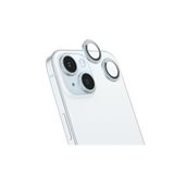 Hoco Crystal Clear İphone 15-15 Plus Hd 3D Metal Cerceveli Kamera Koruyucu Lens