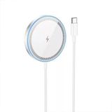 HOCO CW53 15W Magsafe Kablosuz Wireless Stand Hızlı Şarj Cihazı-(5775)