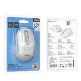 Hoco GM28 2.4G Beyaz Gri Business Kablosuz Mouse