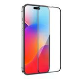 Hoco Guardian Shield Series İphone 15 Pro Max Hd Tempered Kırılmaz Cam Ekran Koruyucu 10 Adet Set-(5775)