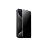Hoco. iPhone 16 Pro ile Uyumlu 9D Dustproof Hayalet Cam Ekran Koruyucu - Siyah
